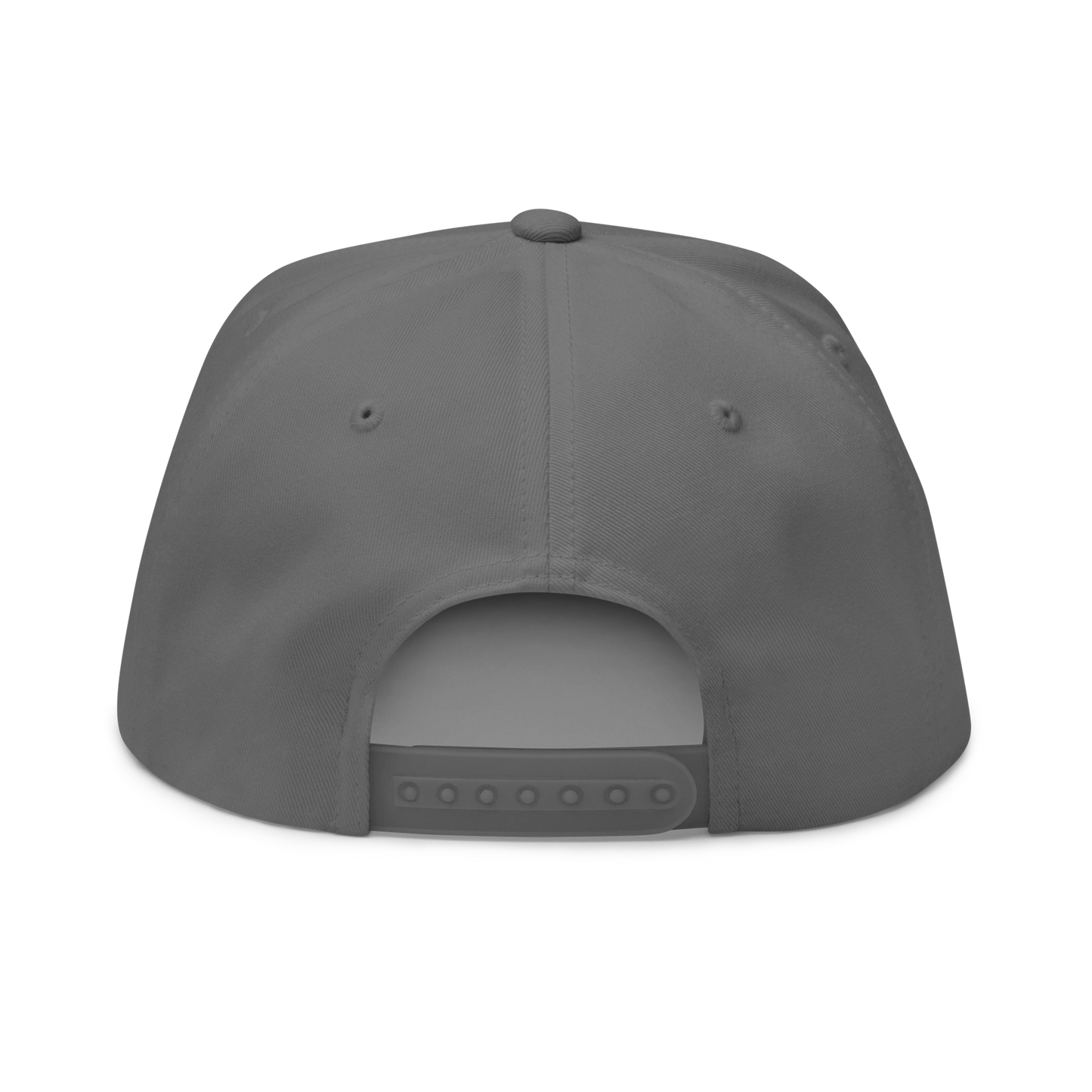 Detroit '313' Flat BIll Snapback (Iron Ore Grey Tag Font)