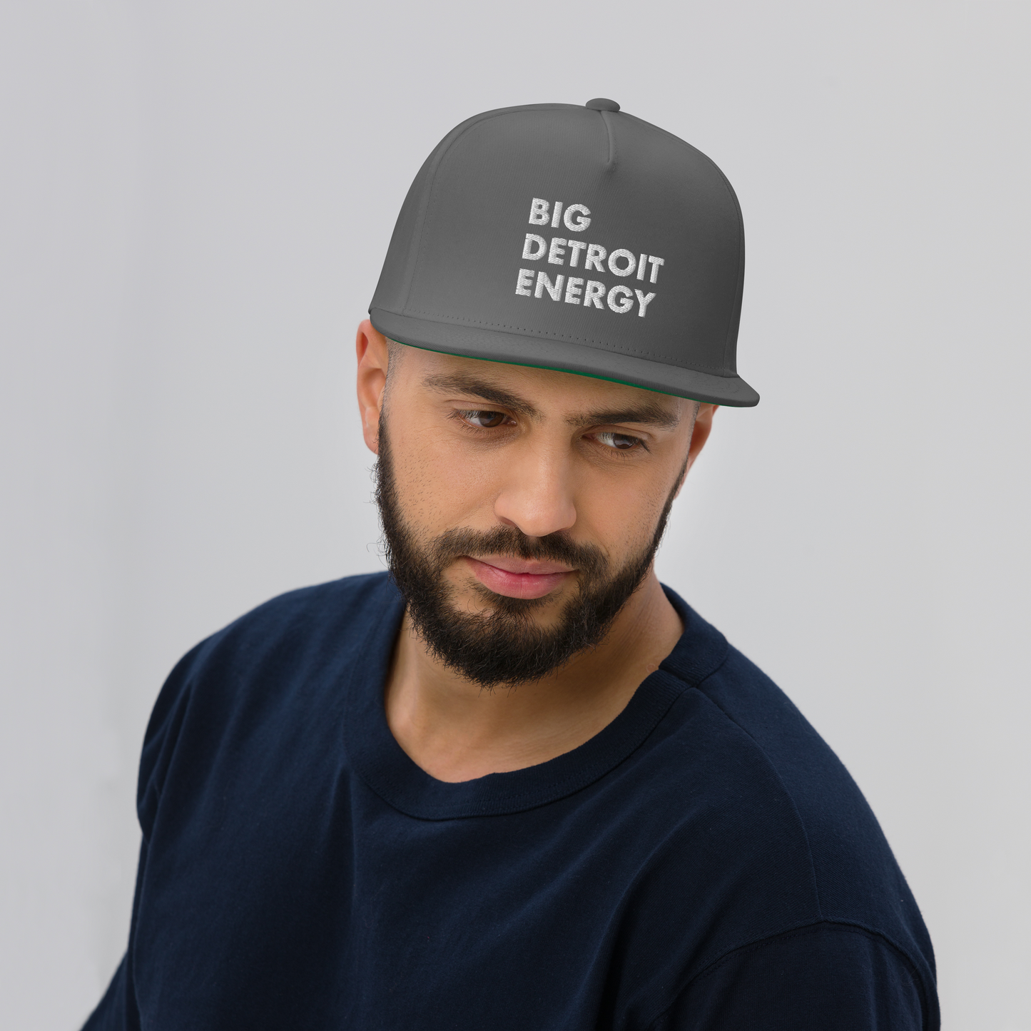 'Big Detroit Energy' Flat Bill Snapback