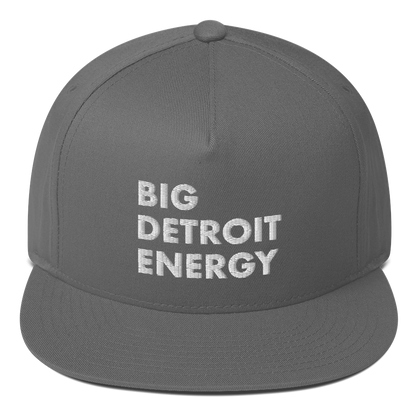 'Big Detroit Energy' Flat Bill Snapback