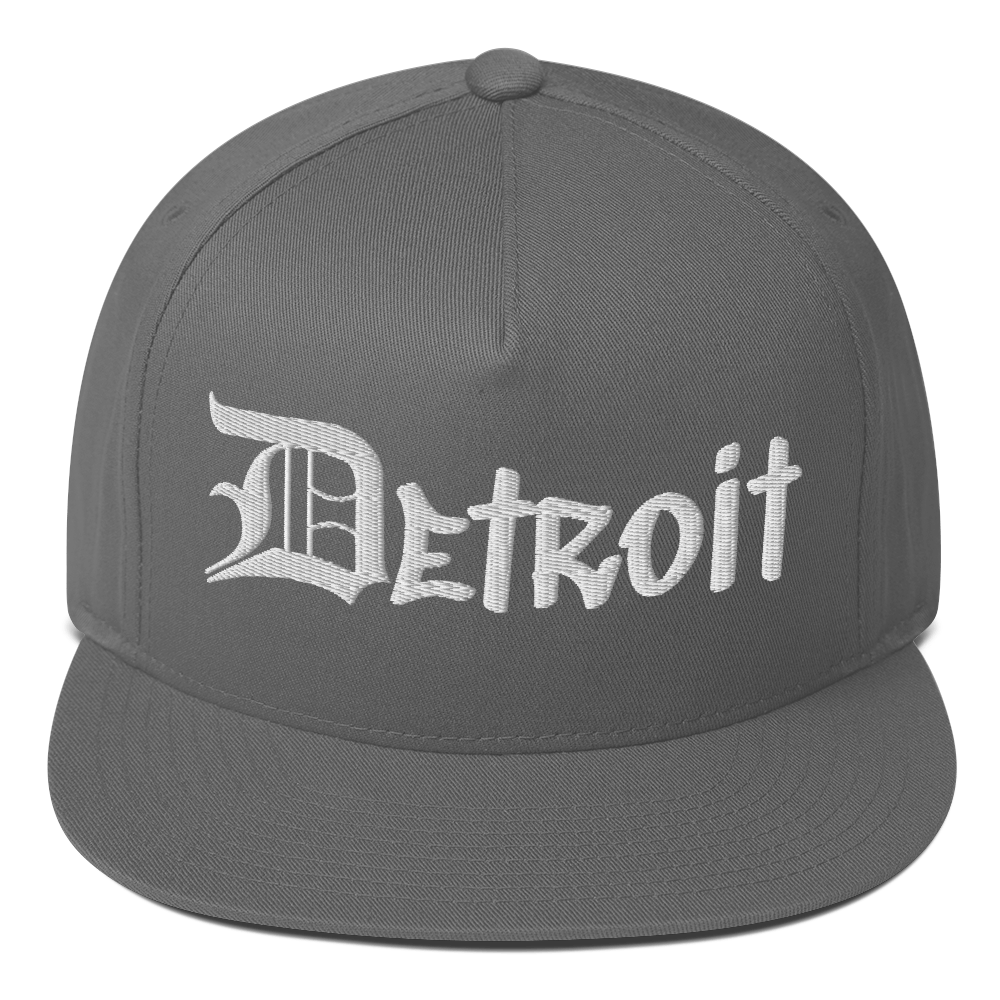 'Detroit' Snapback (OED Tag Font)