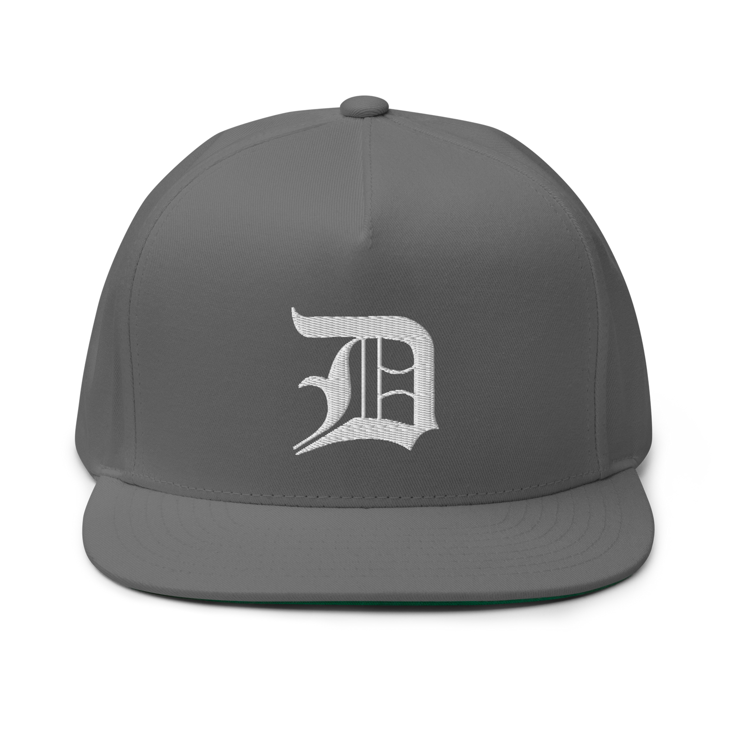 Detroit 'Old English D' Flat Bill Snapback