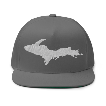 Upper Peninsula Snapback | 5-Panel - Platinum