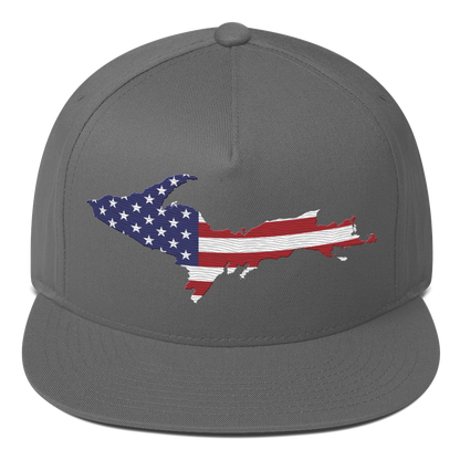 Upper Peninsula Snapback | 5-Panel - Patriotic Edition