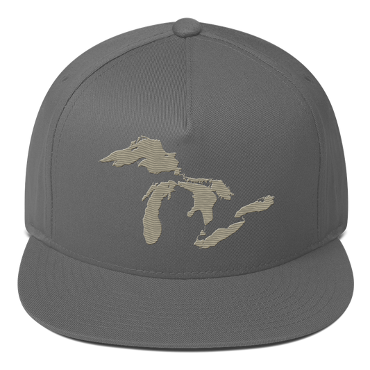 Great Lakes Snapback | 5-Panel - Petoskey Beige