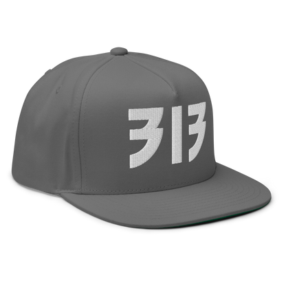 Detroit '313' Snapback (Glam Font) | 5-Panel