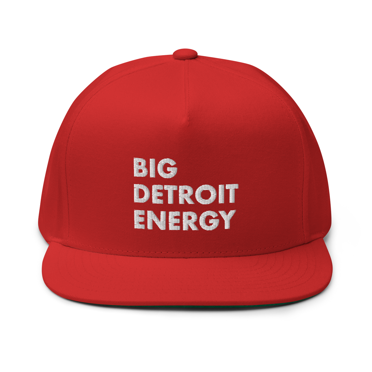 'Big Detroit Energy' Flat Bill Snapback