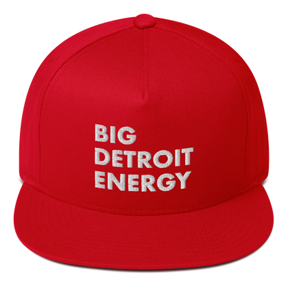 'Big Detroit Energy' Flat Bill Snapback