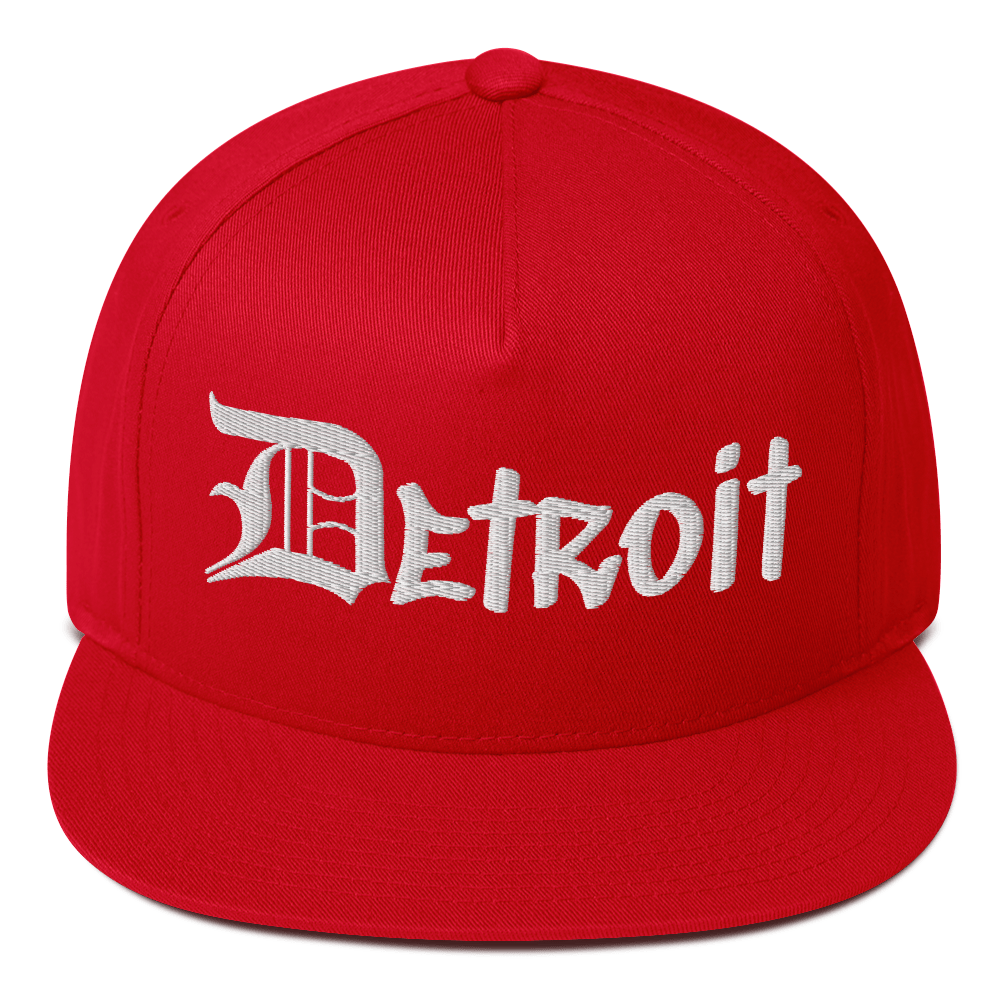 'Detroit' Snapback (OED Tag Font)