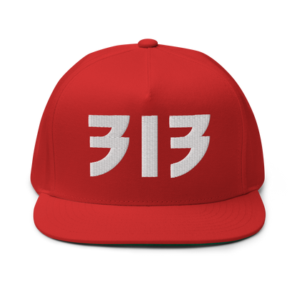 Detroit '313' Snapback (Glam Font) | 5-Panel