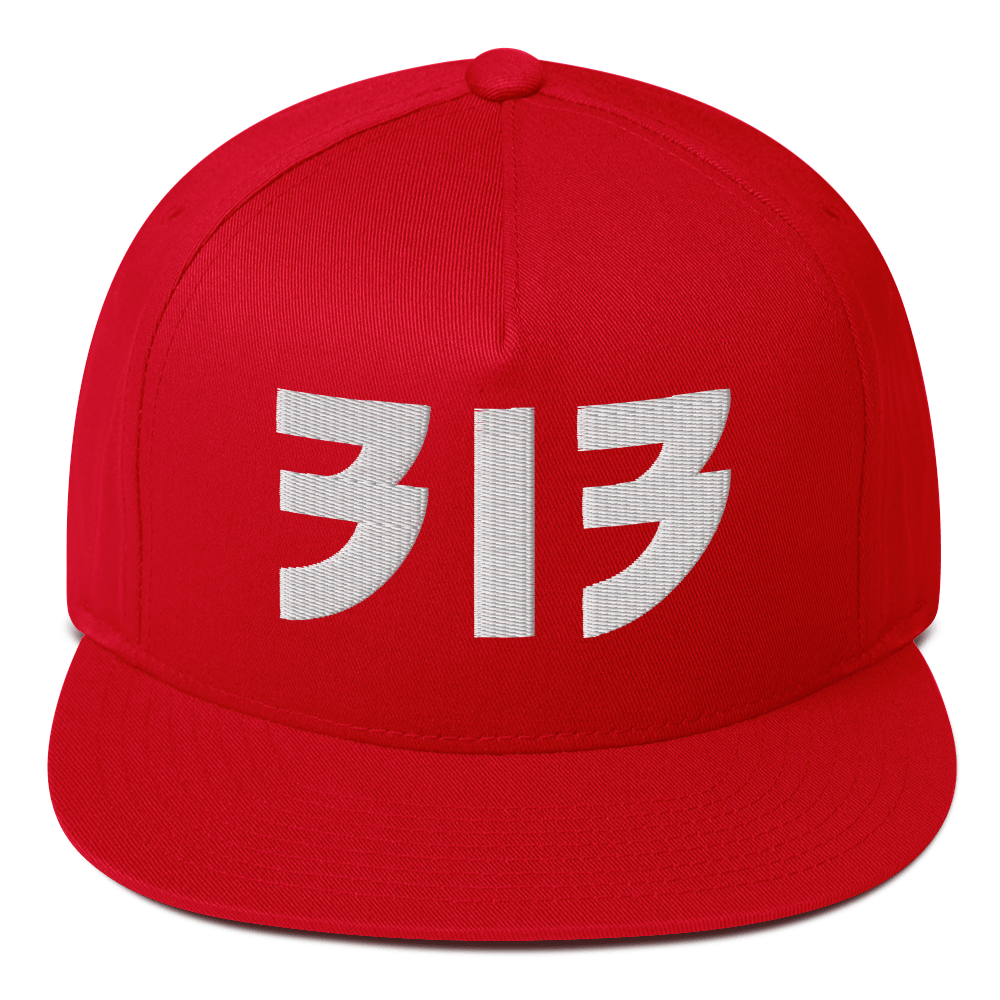 Detroit '313' Snapback (Glam Font) | 5-Panel