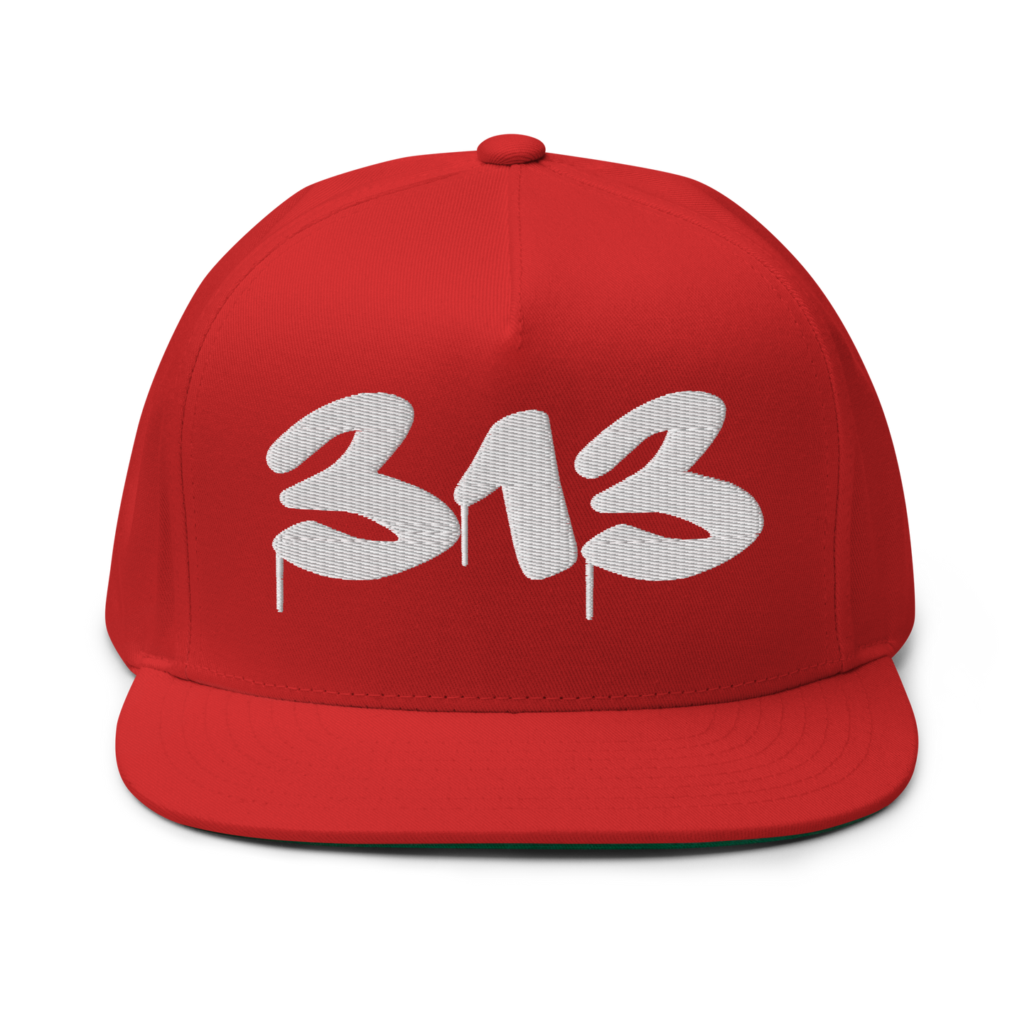 Detroit '313' Snapback (Tag Font) | 5-Panel