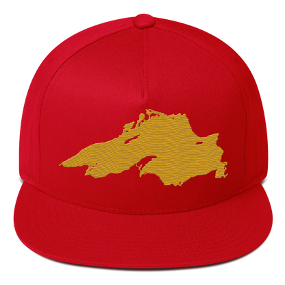 Lake Superior Snapback | 5-Panel - Gold