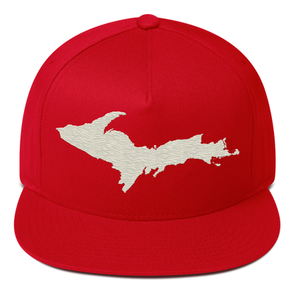 Upper Peninsula Snapback | 5-Panel - Ivory White