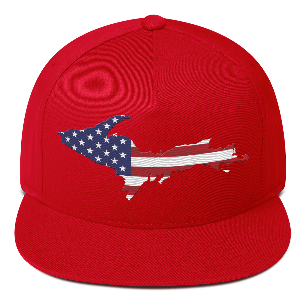 Upper Peninsula Snapback | 5-Panel - Patriotic Edition