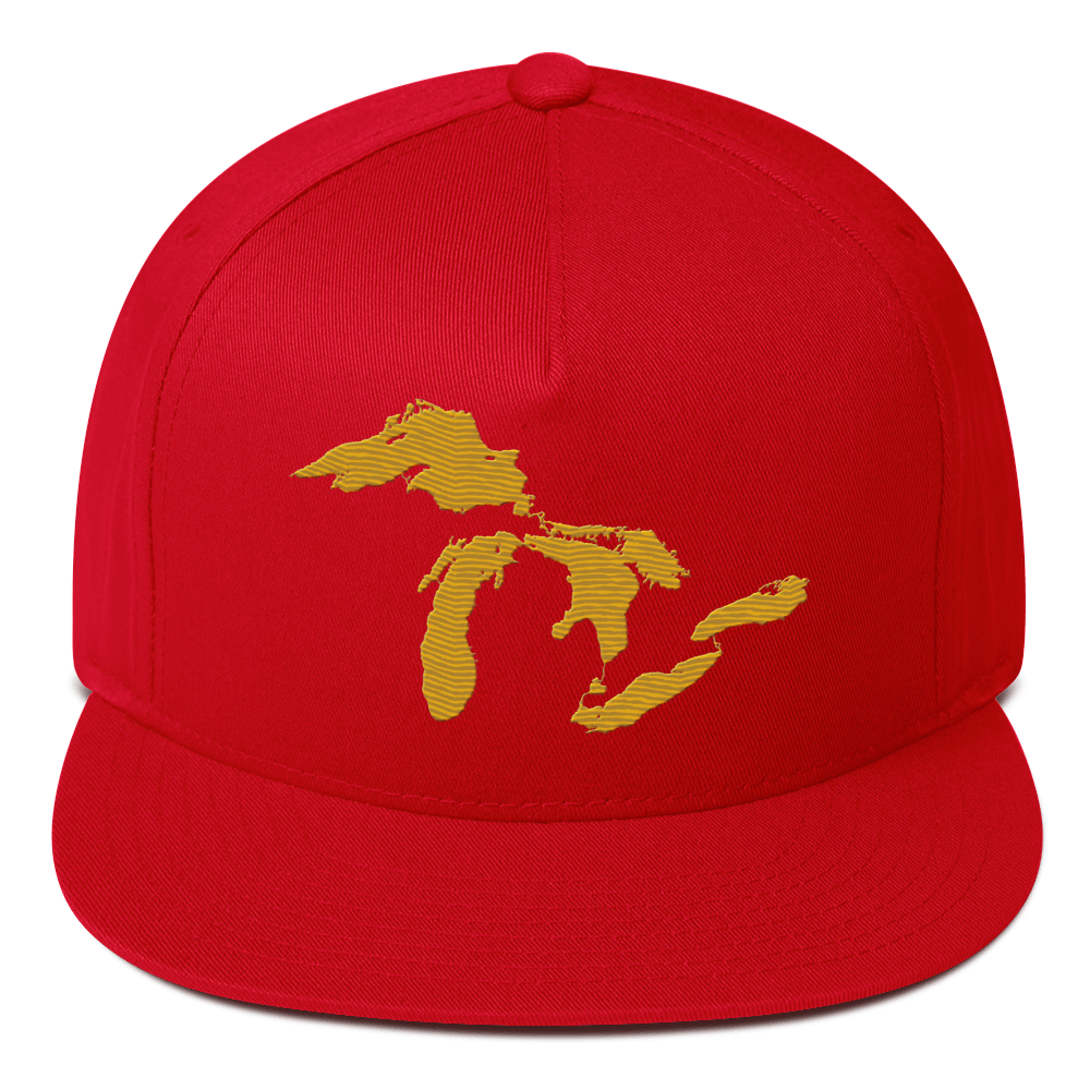 Great Lakes Snapback | 5-Panel - Gold