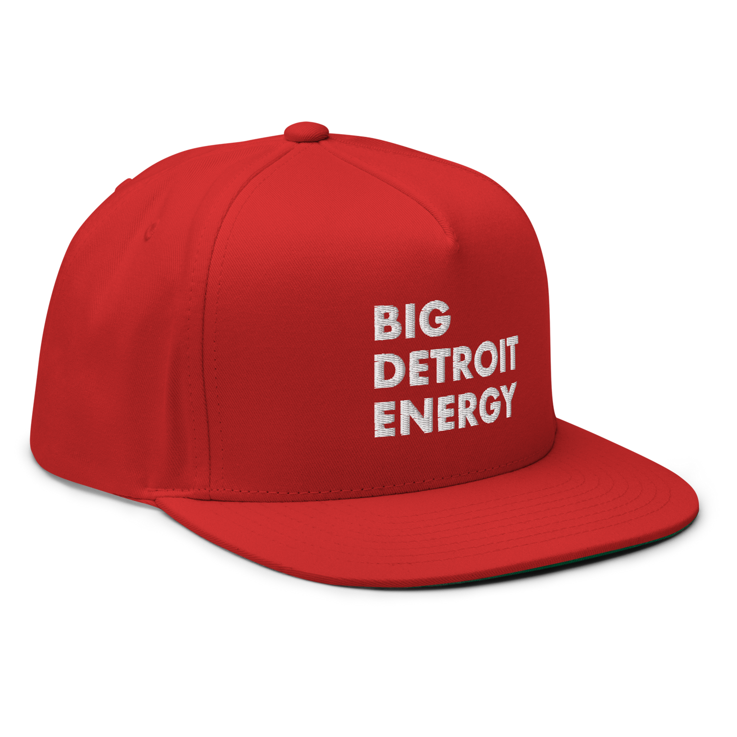 'Big Detroit Energy' Flat Bill Snapback