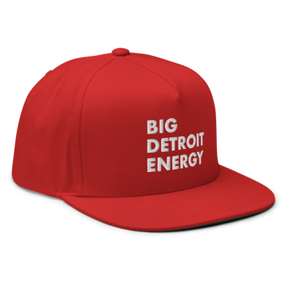 'Big Detroit Energy' Flat Bill Snapback