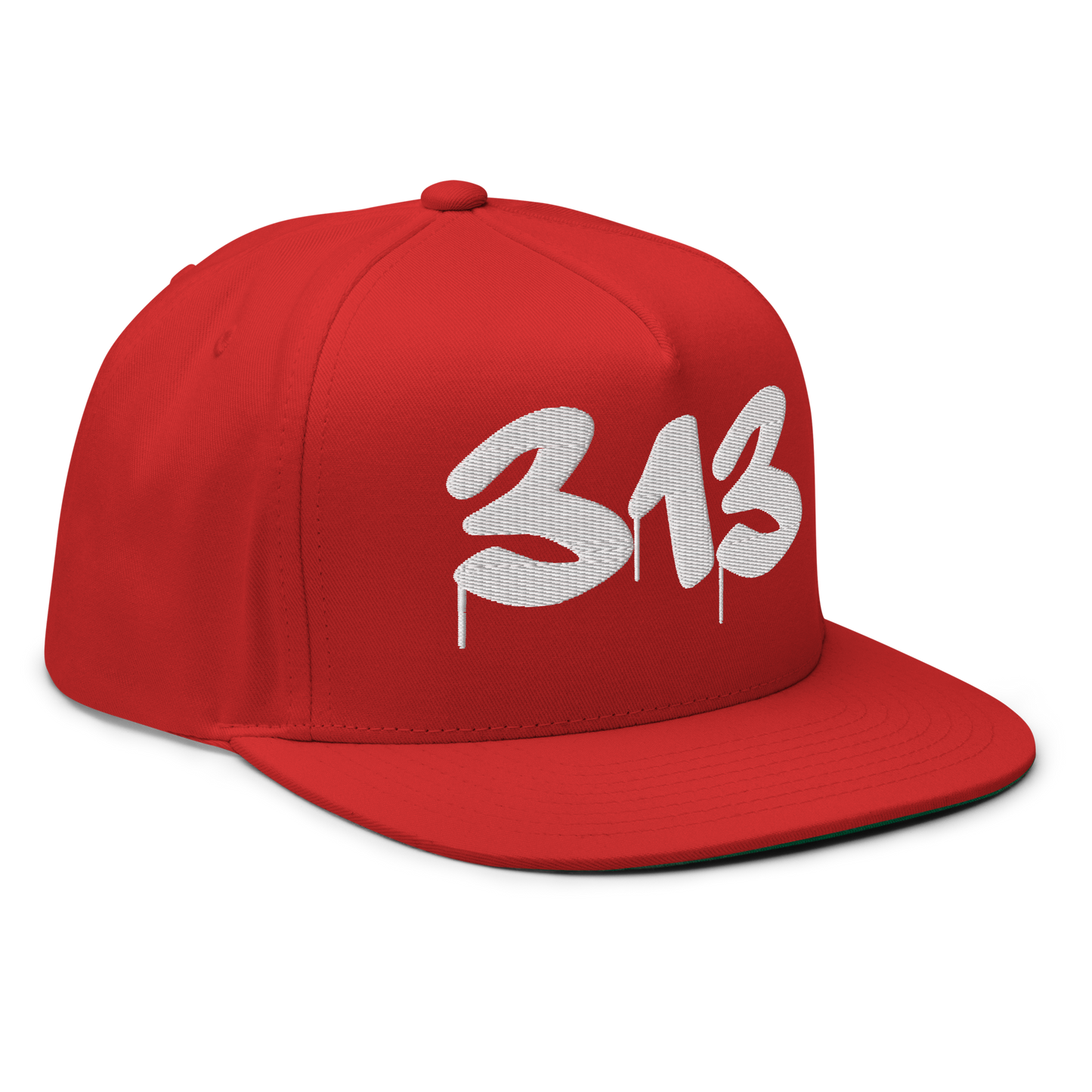 Detroit '313' Snapback (Tag Font) | 5-Panel