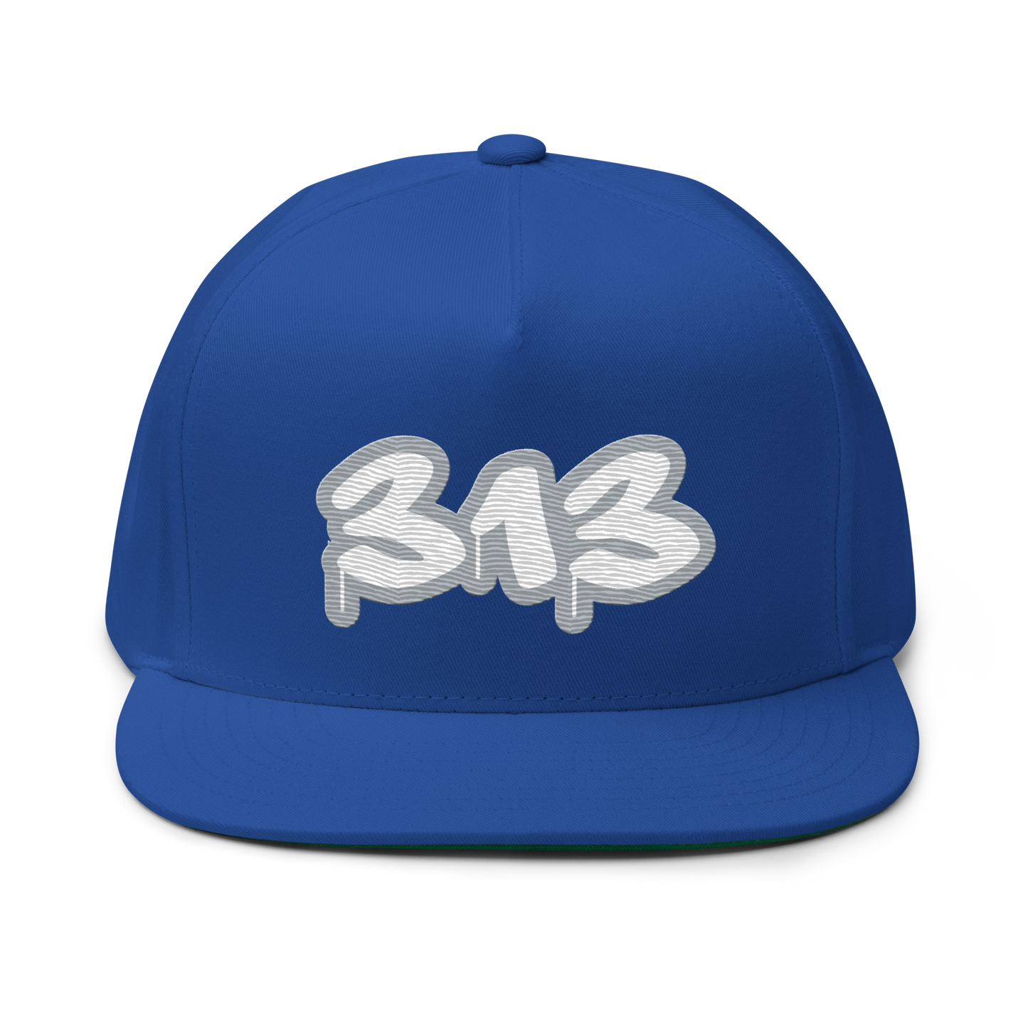 Detroit '313' Flat BIll Snapback (Silver Tag Font)