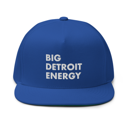 'Big Detroit Energy' Flat Bill Snapback