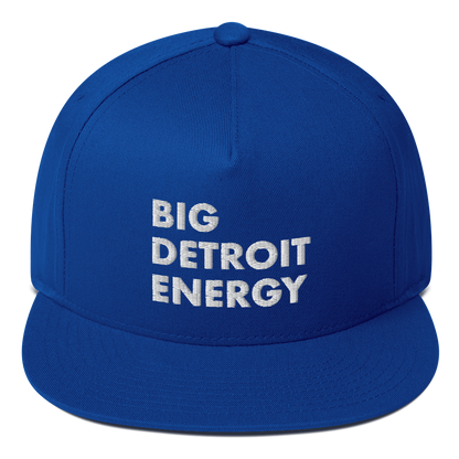 'Big Detroit Energy' Flat Bill Snapback