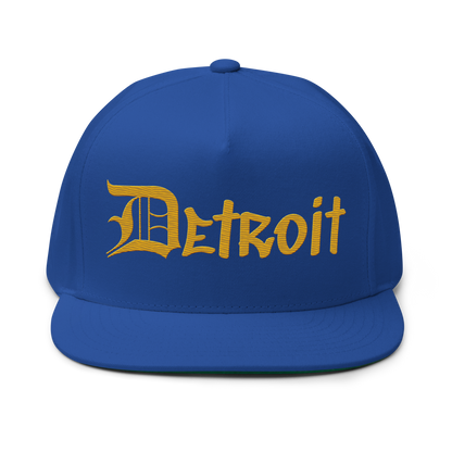 'Detroit' Snapback (OED Tag Font) | Gold