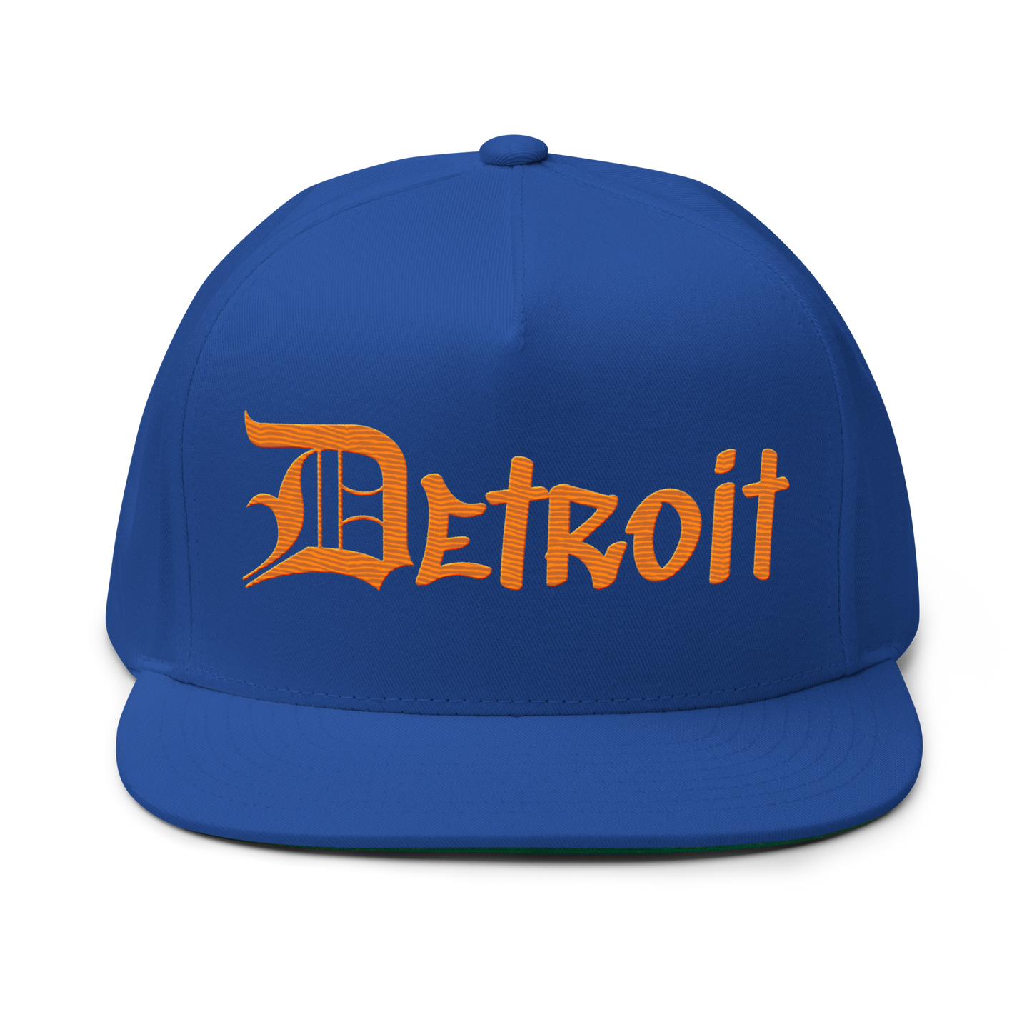 'Detroit' Snapback (OED Tag Font) | Orange