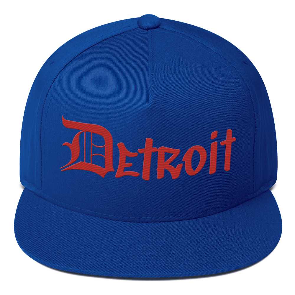 'Detroit' Snapback (OED Tag Font) | Aliform Red