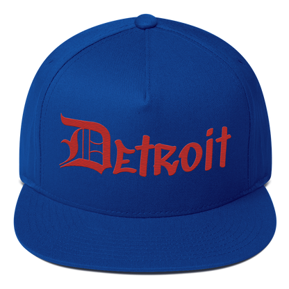 'Detroit' Snapback (OED Tag Font) | Aliform Red