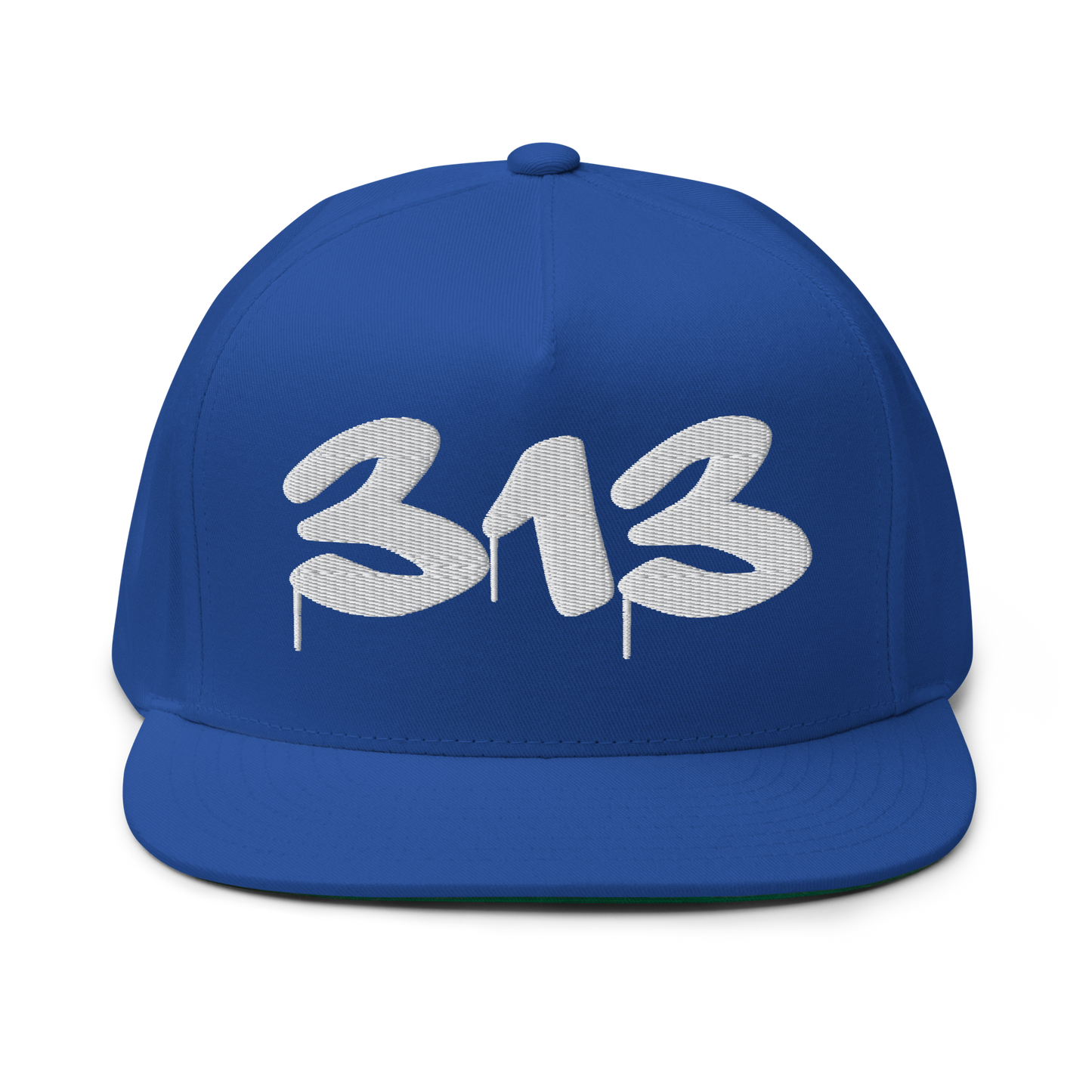 Detroit '313' Snapback (Tag Font) | 5-Panel