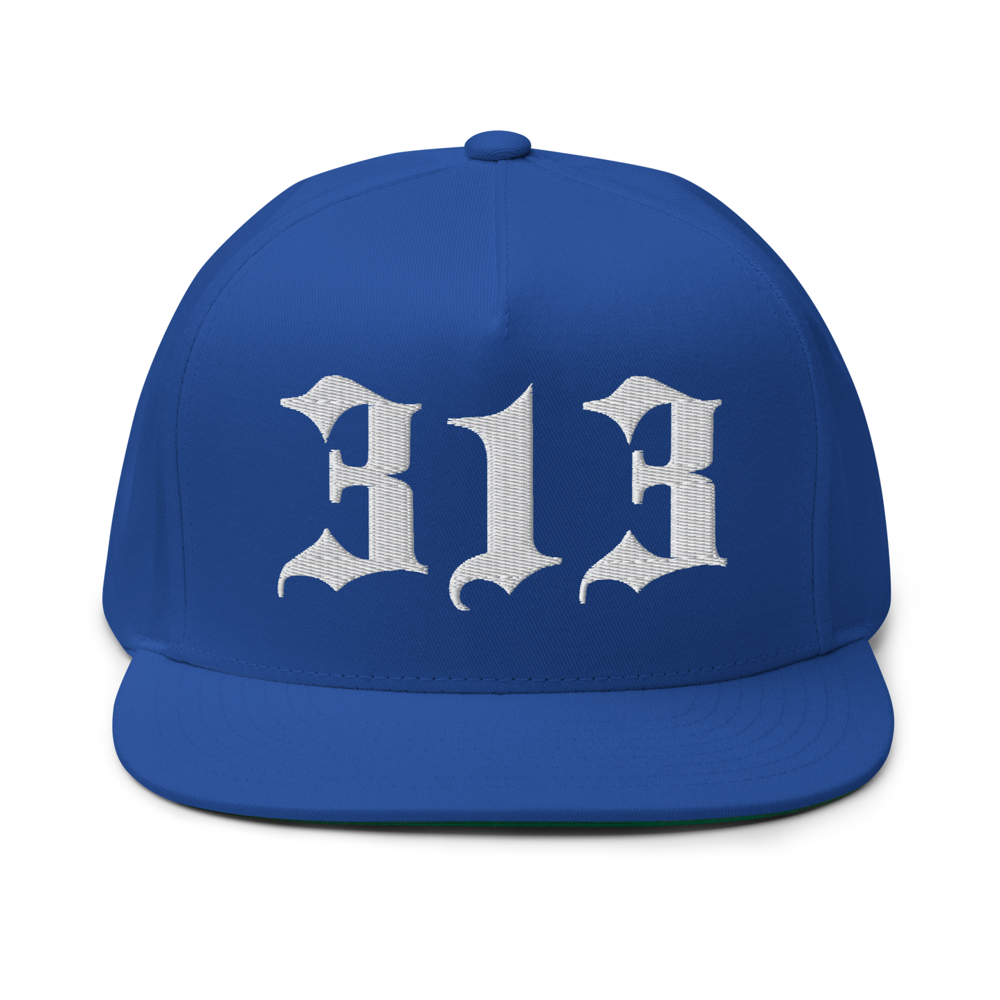 Detroit '313' Snapback (Old English Font) | 5-Panel