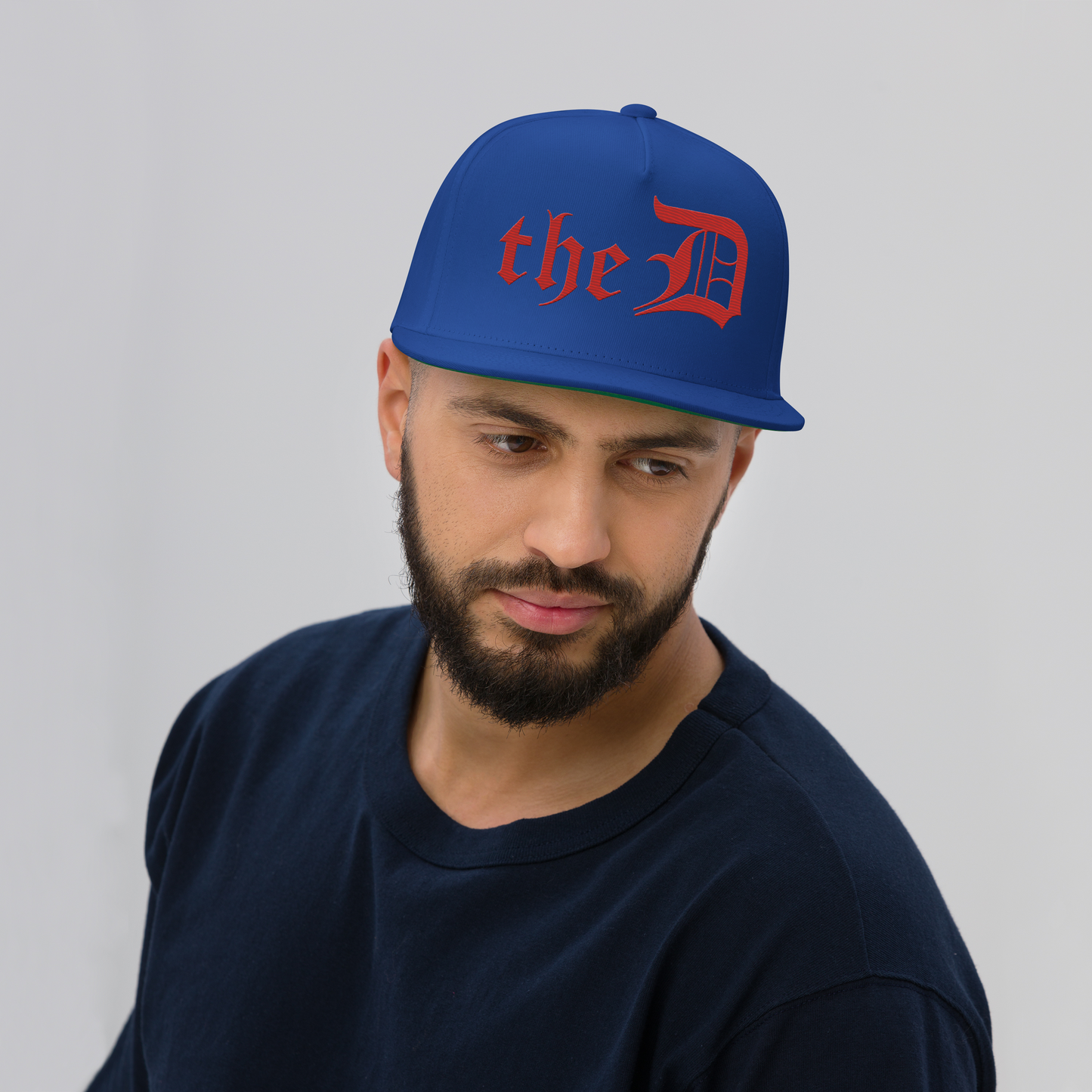 Detroit 'The D' Snapback | 5-Panel - Aliform Red