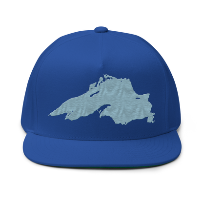 Lake Superior Snapback | 5-Panel - Opal Blue