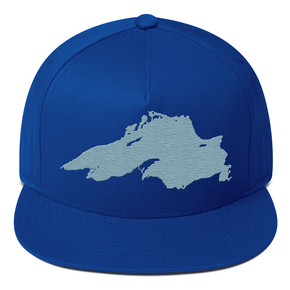 Lake Superior Snapback | 5-Panel - Opal Blue