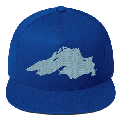 Lake Superior Snapback | 5-Panel - Opal Blue