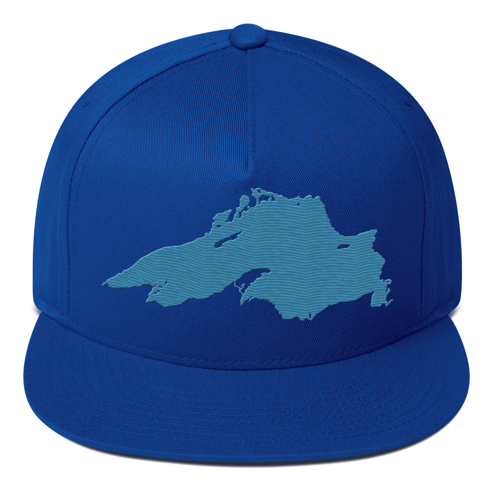 Lake Superior Snapback | 5-Panel - Traverse Blue