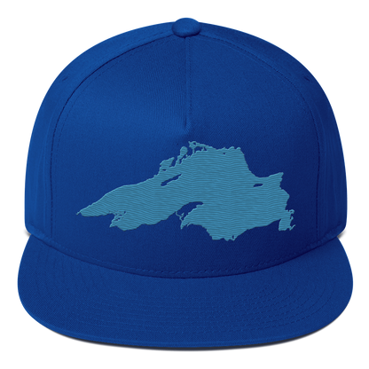 Lake Superior Snapback | 5-Panel - Traverse Blue