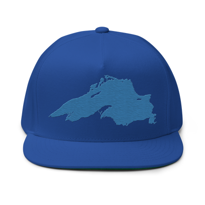 Lake Superior Snapback | 5-Panel - Superior Blue