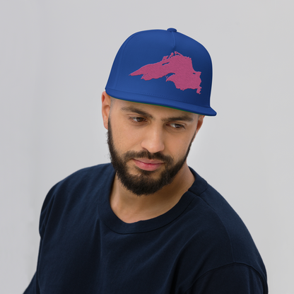 Lake Superior Snapback | 5-Panel - Apple Blossom Pink