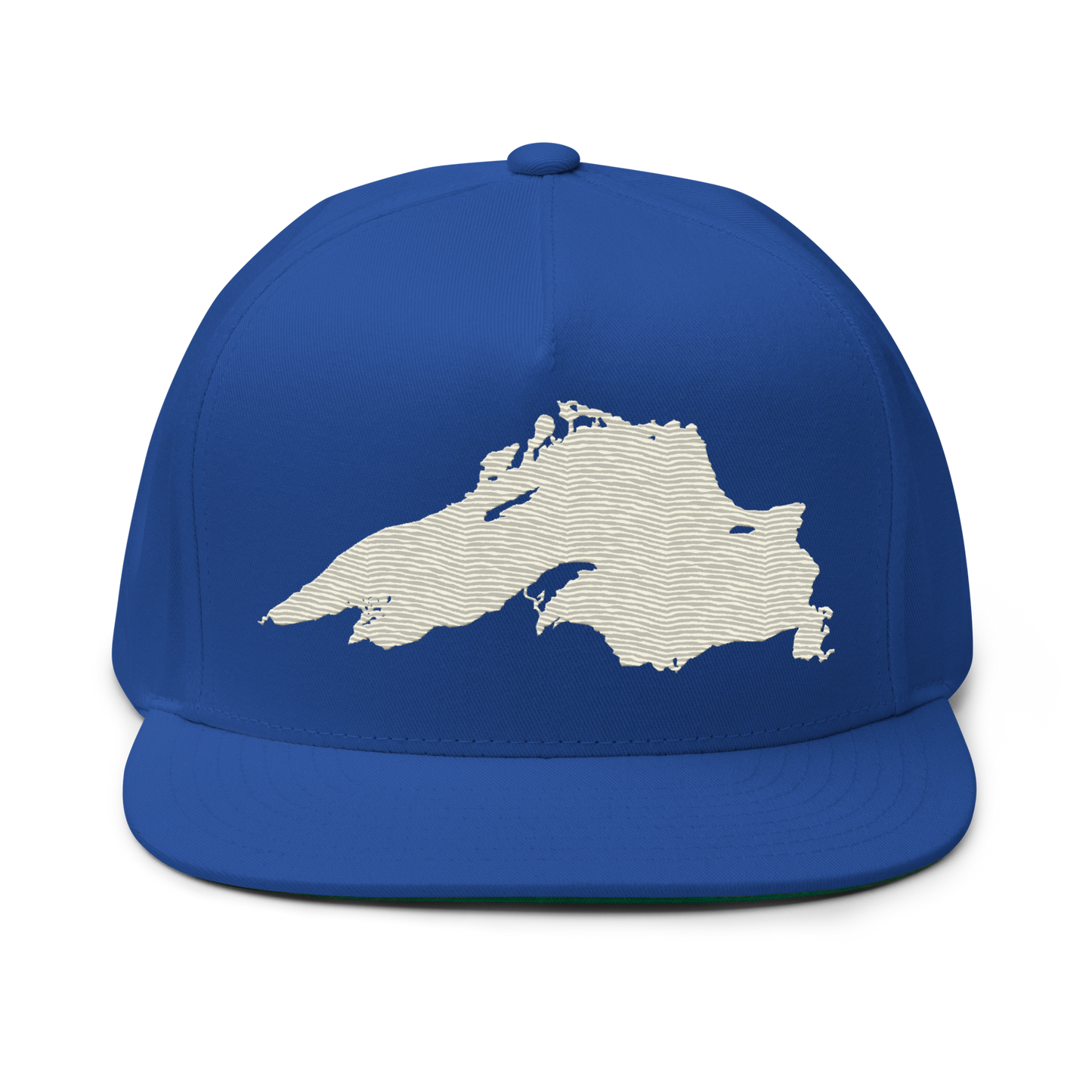 Lake Superior Snapback | 5-Panel - Ivory White