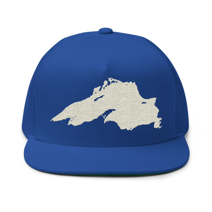 Lake Superior Snapback | 5-Panel - Ivory White