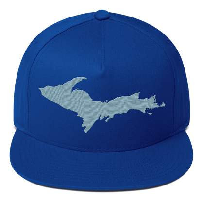 Upper Peninsula Snapback | 5-Panel - Opal Blue