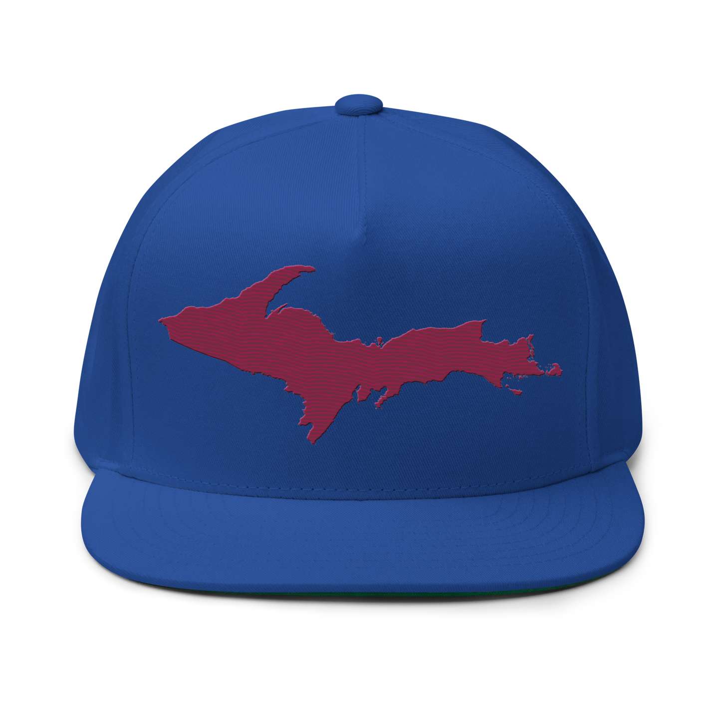 Upper Peninsula Snapback | 5-Panel - Ruby Red