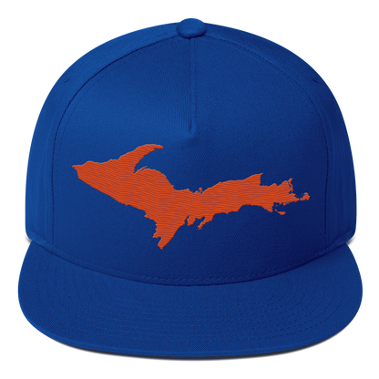 Upper Peninsula Snapback | 5-Panel - Maple Leaf Orange