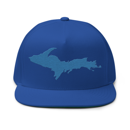 Upper Peninsula Snapback | 5-Panel - Superior Blue