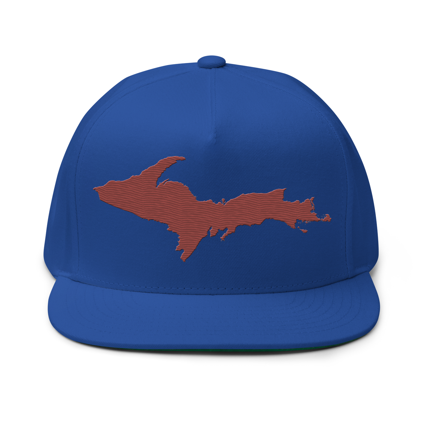 Upper Peninsula Snapback | 5-Panel - Ore Dock Red