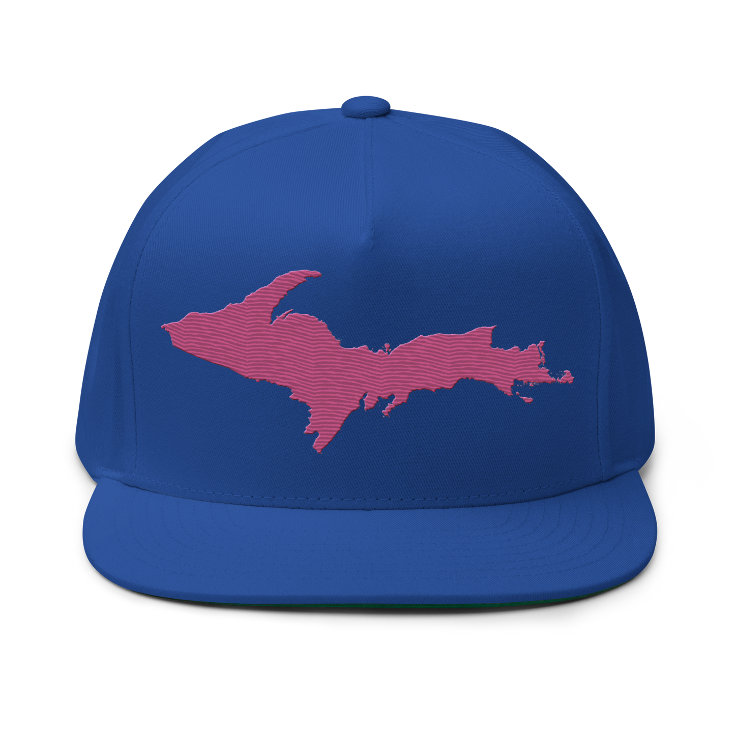 Upper Peninsula Snapback | 5-Panel - Apple Blossom Pink