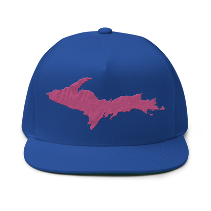 Upper Peninsula Snapback | 5-Panel - Apple Blossom Pink