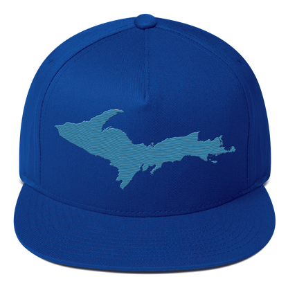 Upper Peninsula Snapback | 5-Panel - Traverse Blue