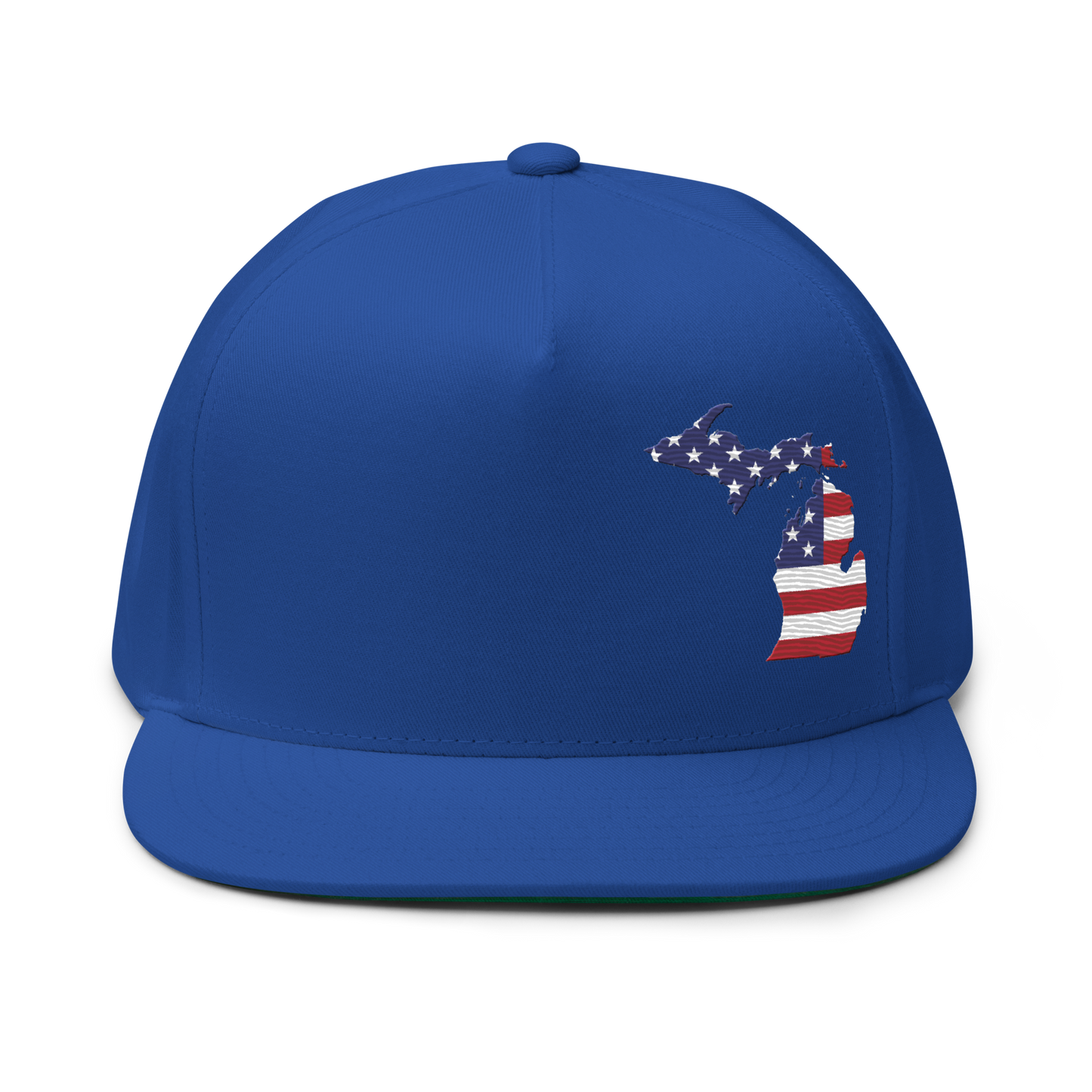 Michigan Snapback | 5-Panel - Patriotic Outline